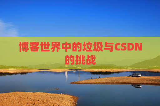 博客世界中的垃圾与CSDN的挑战